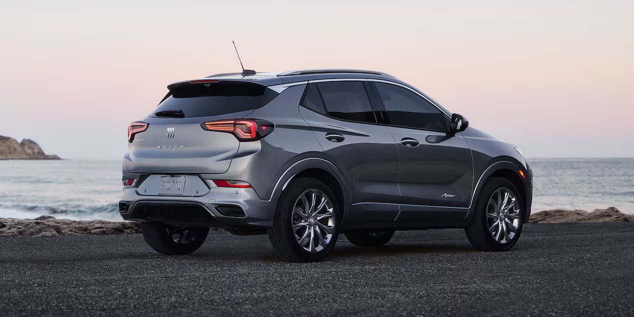 The rear of the 2026 Buick Encore GX