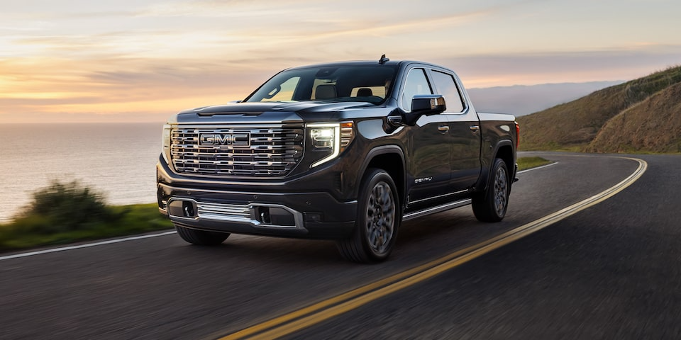 2024 GMC Sierra 1500 on the road