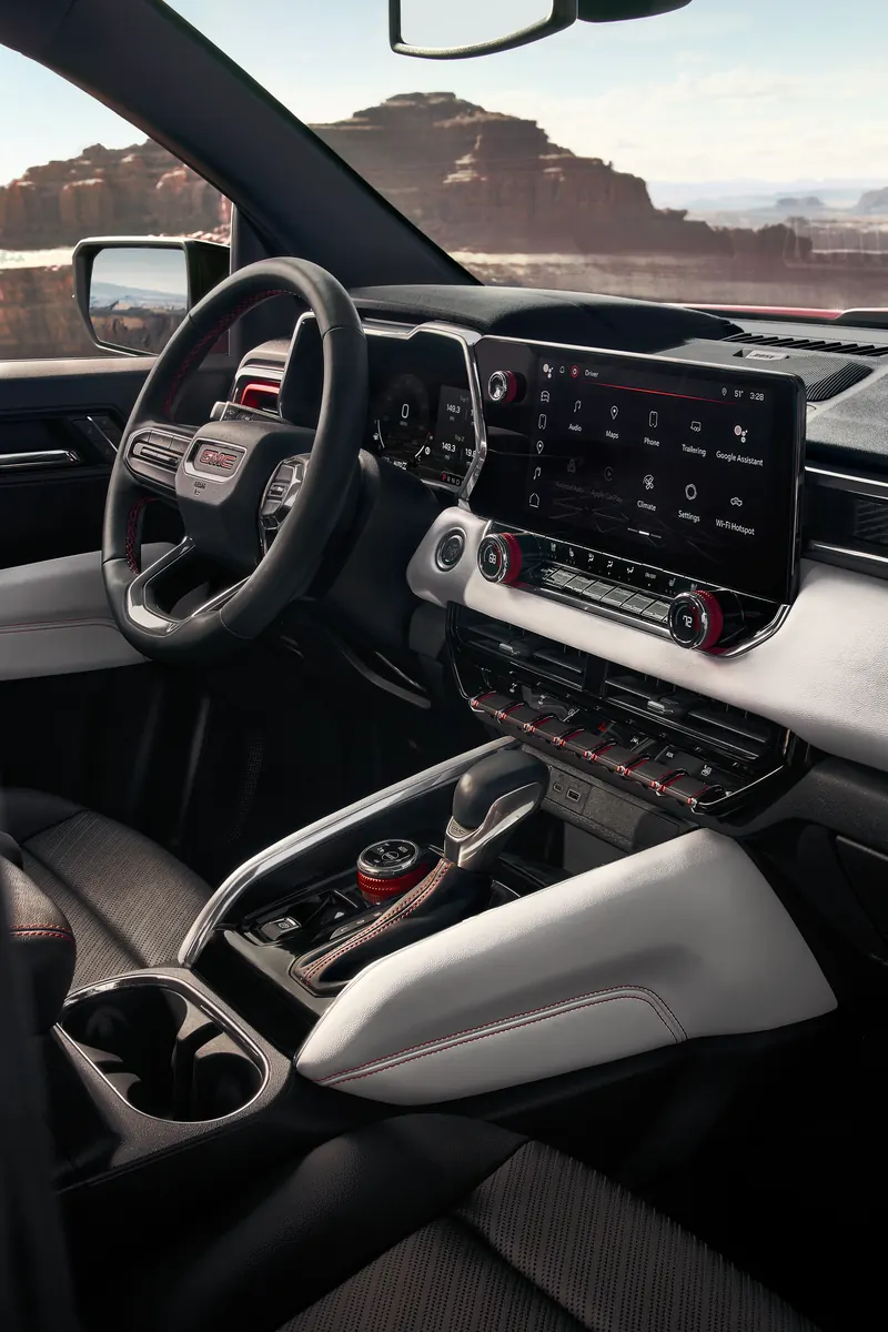 2026 GMC Canyon infotainment system at McGuire Buick GMC in Little Falls NJ