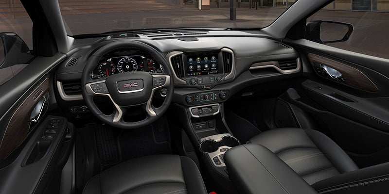 The Front Interior on the GMC Terrain
