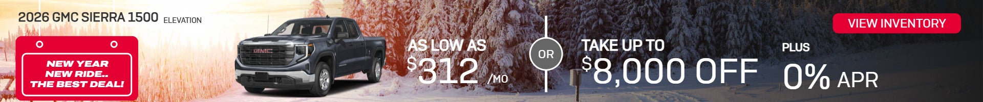 2026 Sierra Elevation