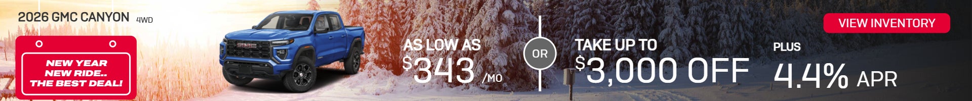 2026 Canyon 4WD