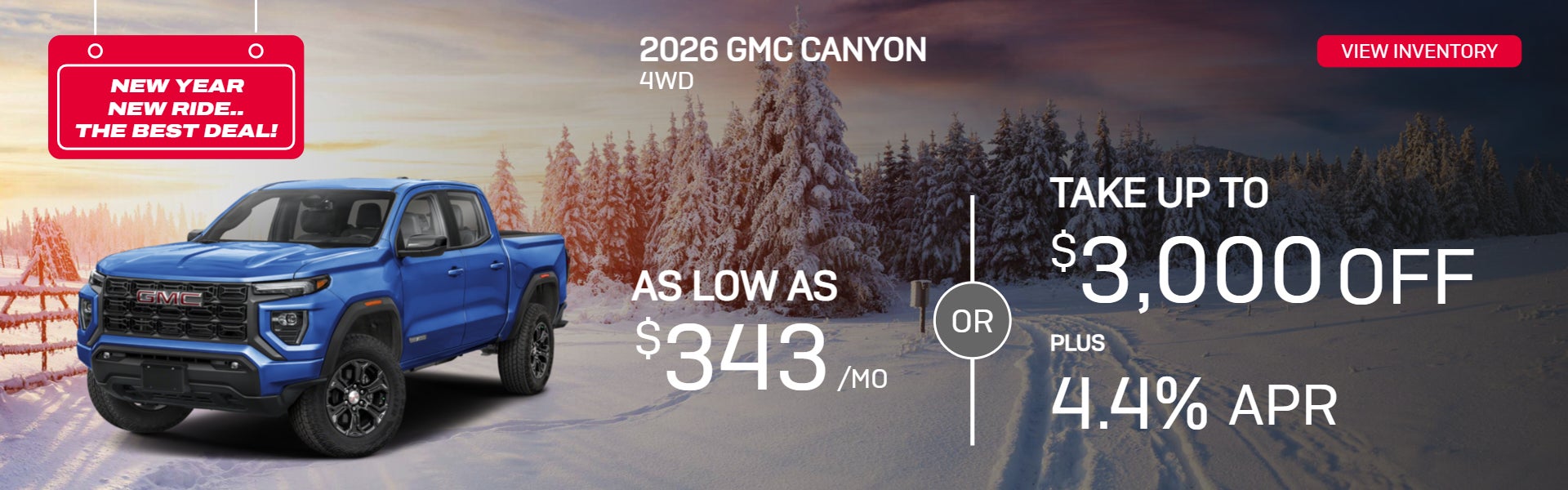 2026 GMC Canyon 4WD