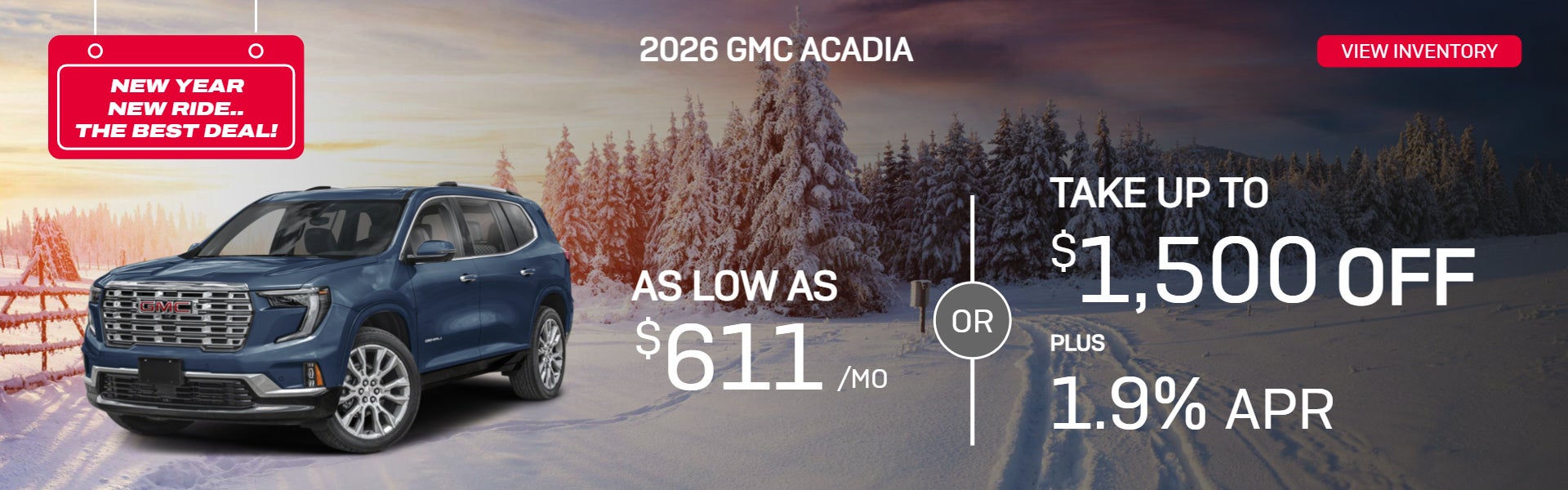 2026 GMC Acadia