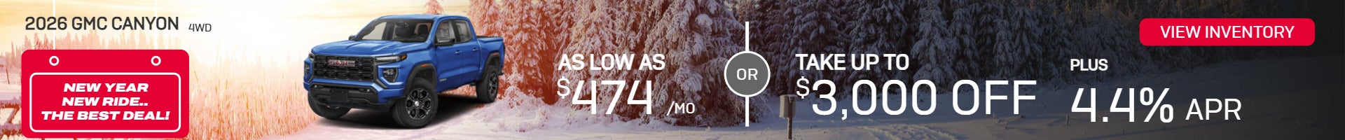 2026 Canyon 4WD