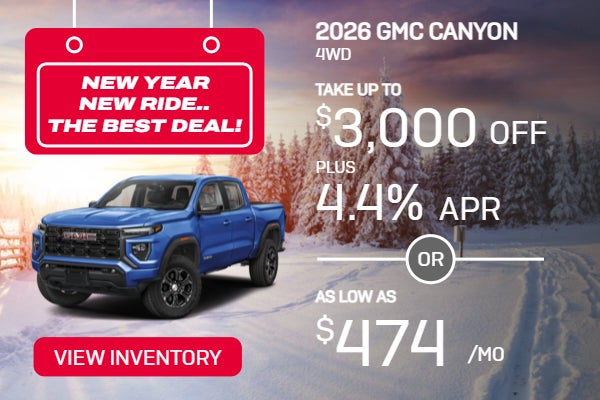 2026 GMC Canyon 4WD