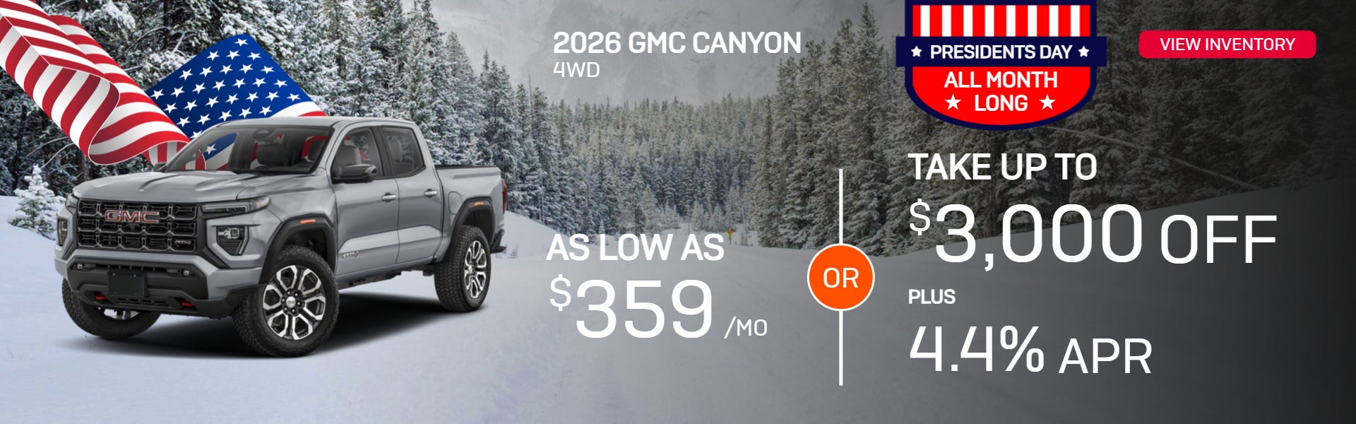 2026 Canyon 4WD