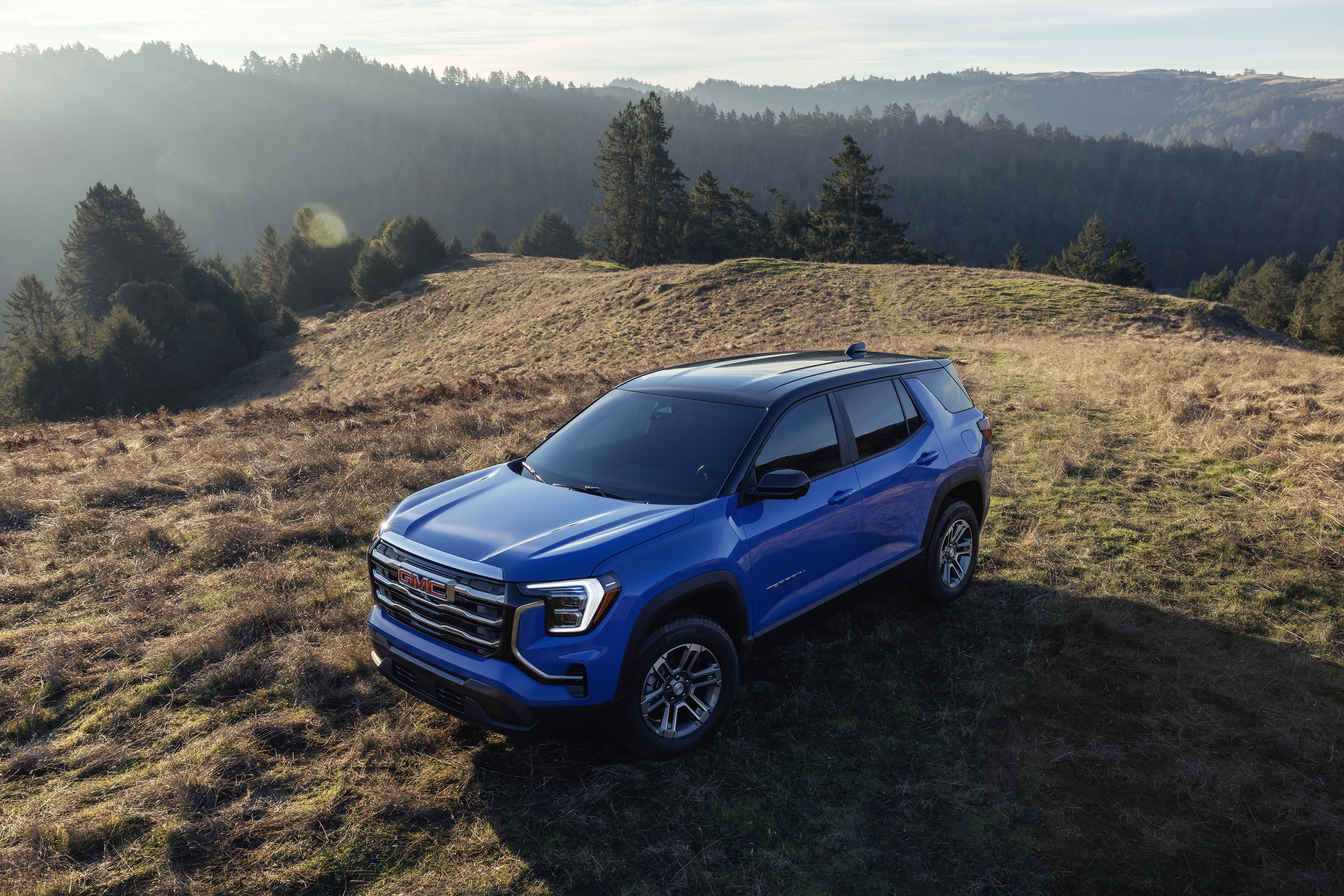 2026 GMC Terrain parked on hill