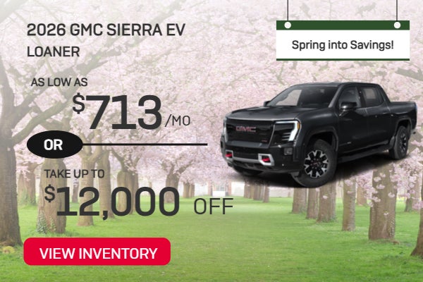 2026 Sierra EV LOANER