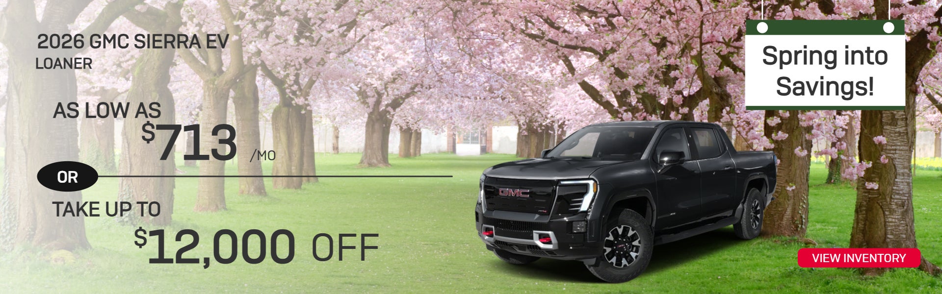 2026 Sierra EV LOANER