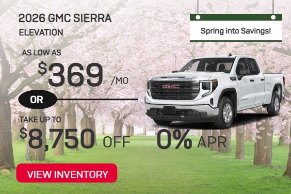 2026 Sierra elevation