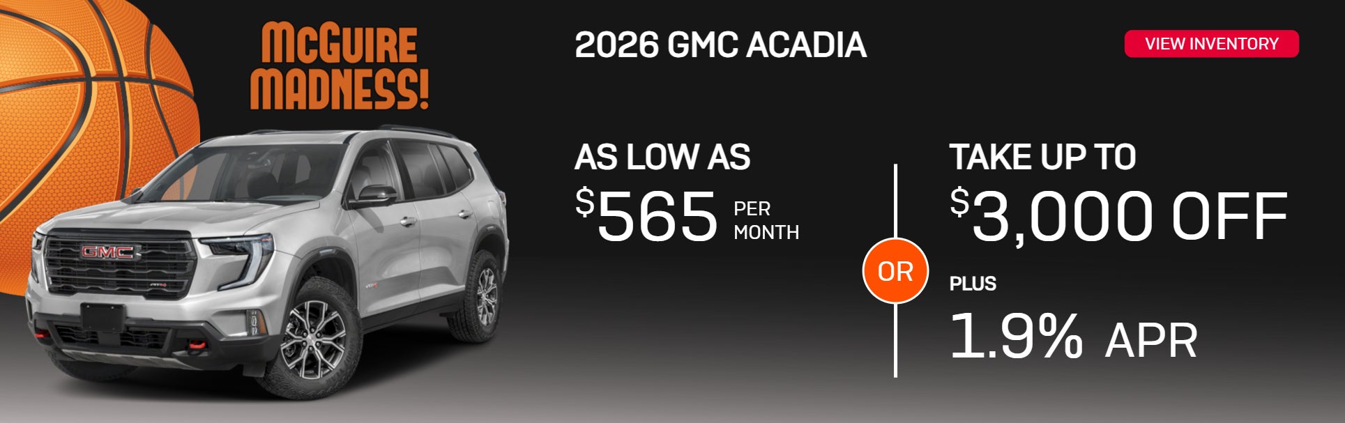  2026 Acadia