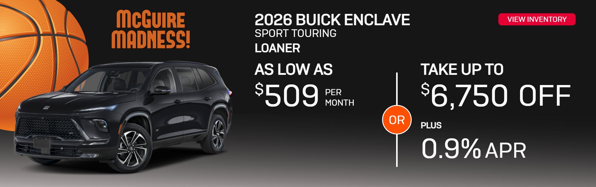 2026 Enclave Sport Touring LOANER