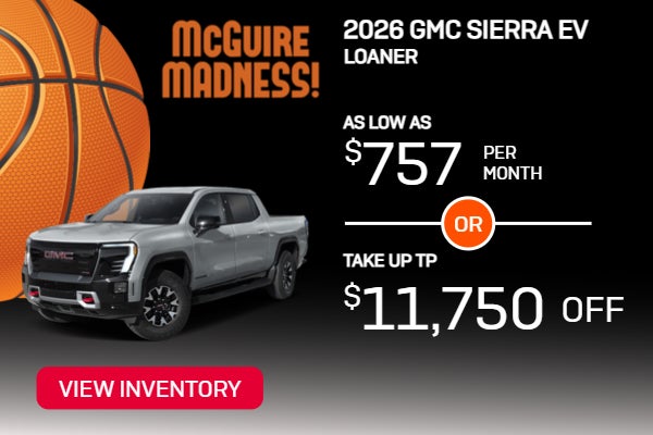 2026 Sierra EV LOANER