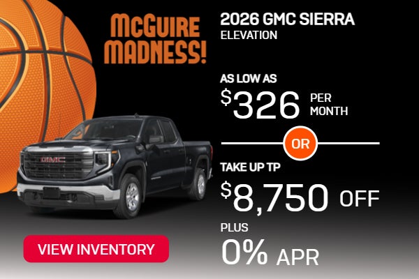 2026 Sierra elevation
