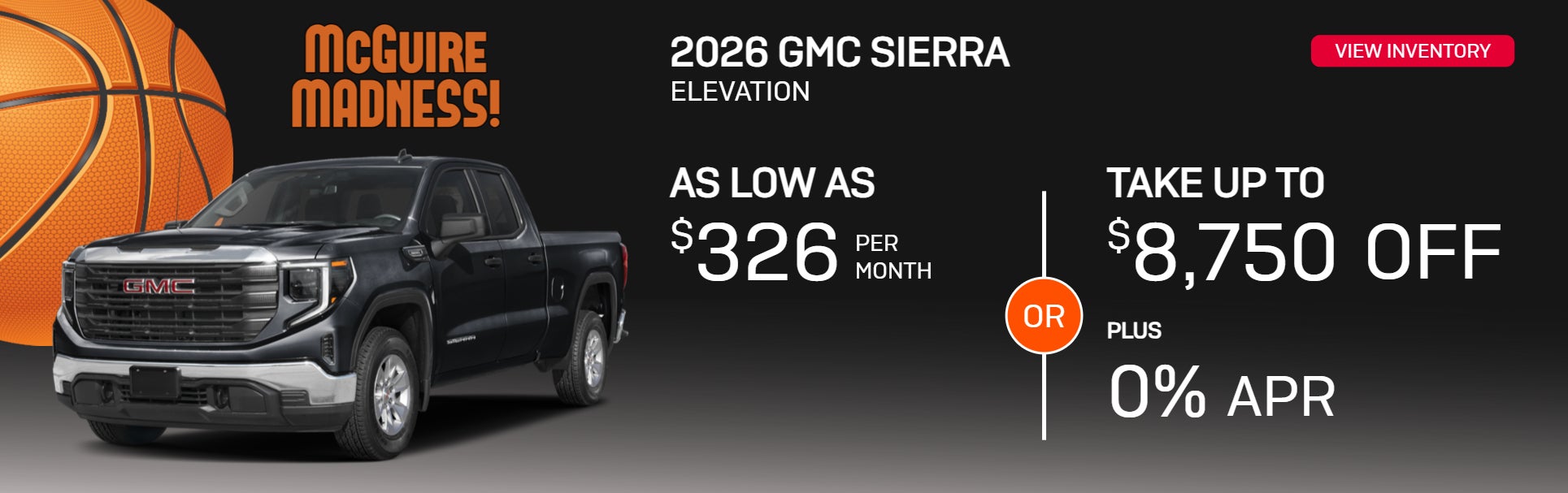 2026 Sierra elevation