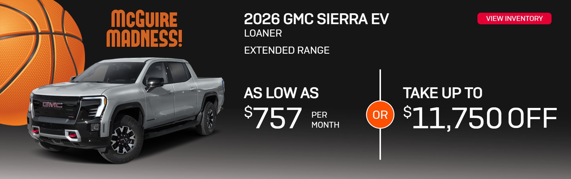 2026 Sierra EV LOANER