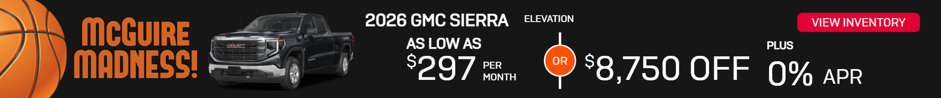 2026 Sierra Elevation