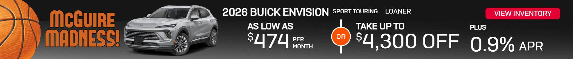 2026 Buick Envision Loaner