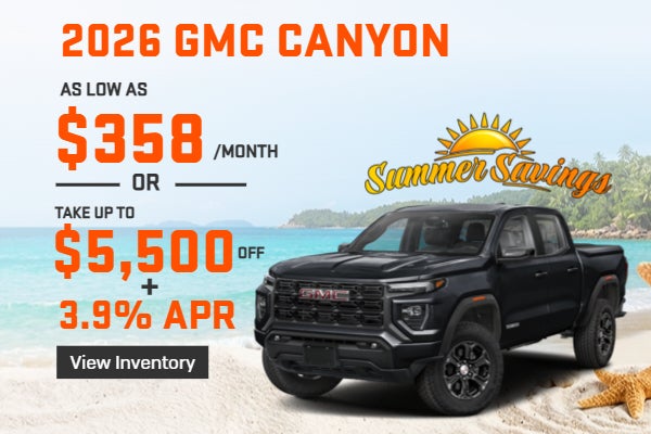 2026 Canyon