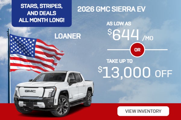 2026 Sierra EV LOANER