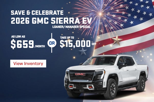2026 Sierra EV LOANER
