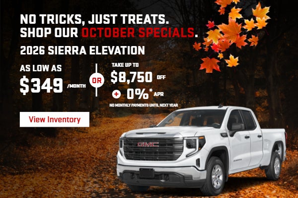 2026 Sierra elevation