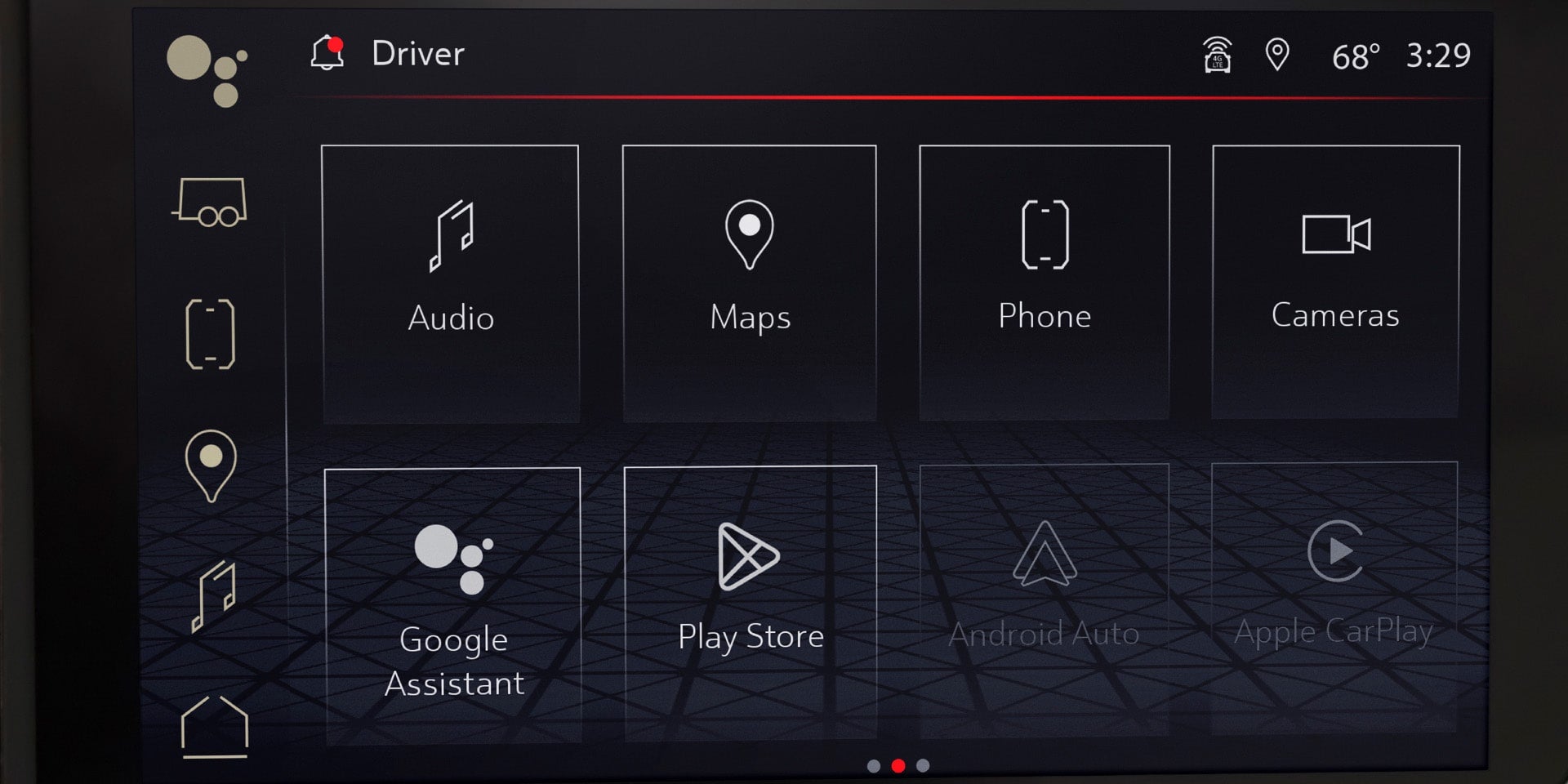 The GMC Infotainment System on the 2024 GMC Yukon AT4