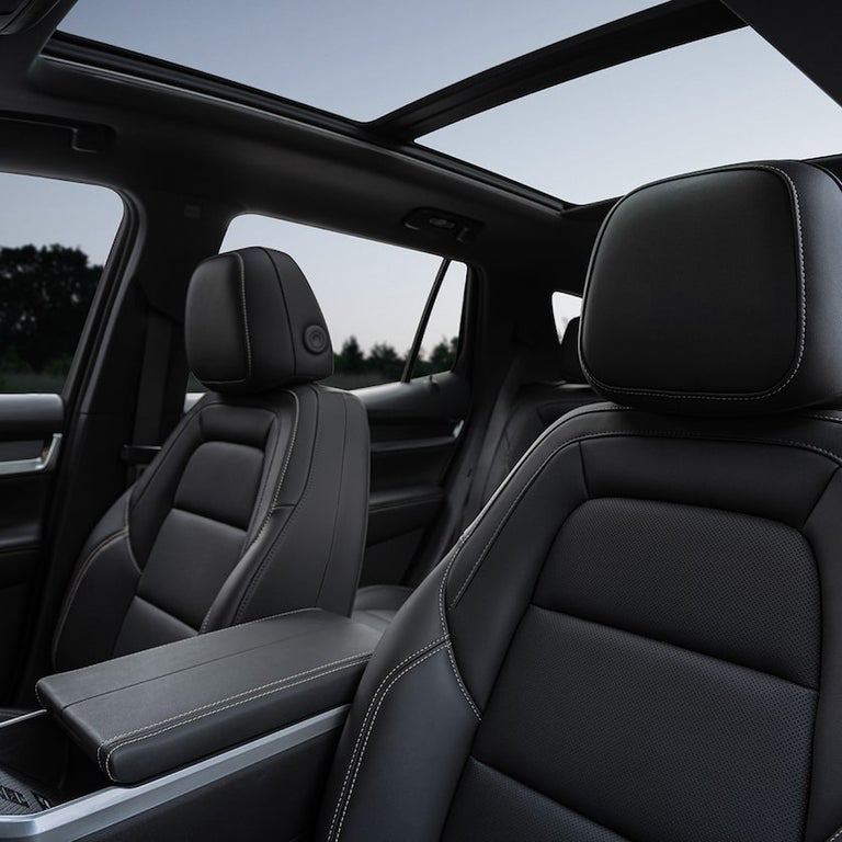 Front Row Black Premium Cloth Seats in the GMC Terrain